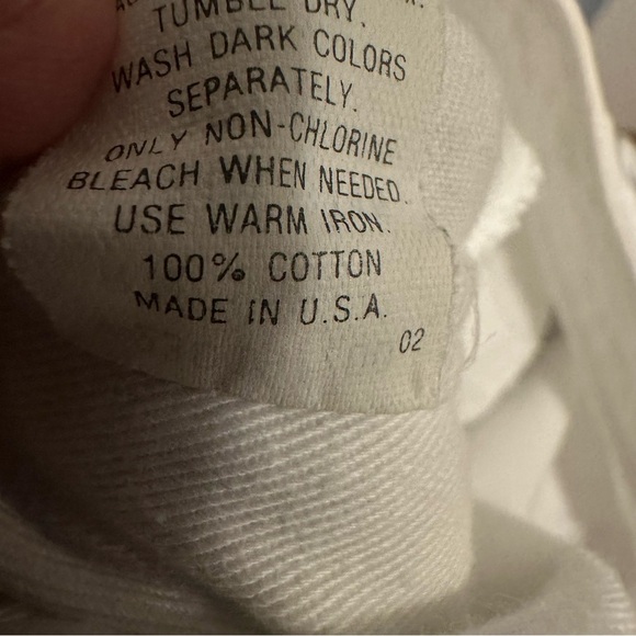 Vintage EUC Doncaster White Denim Jeans size 12 - Picture 4 of 4